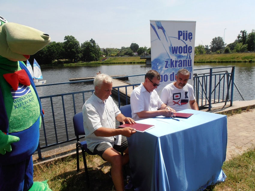 Zagle Kielce: Wodociągi Kieleckie pomogą w edukacji wodnej dzieci